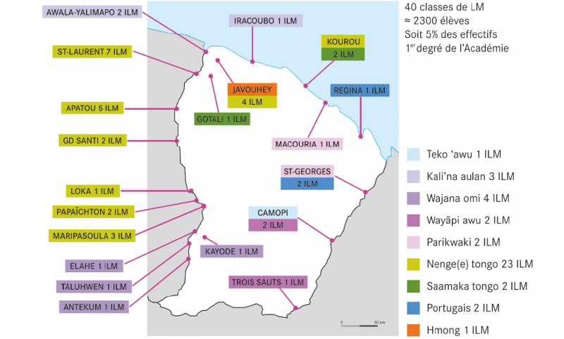 CARTE - Dispositif académique LM 2016‑2017 