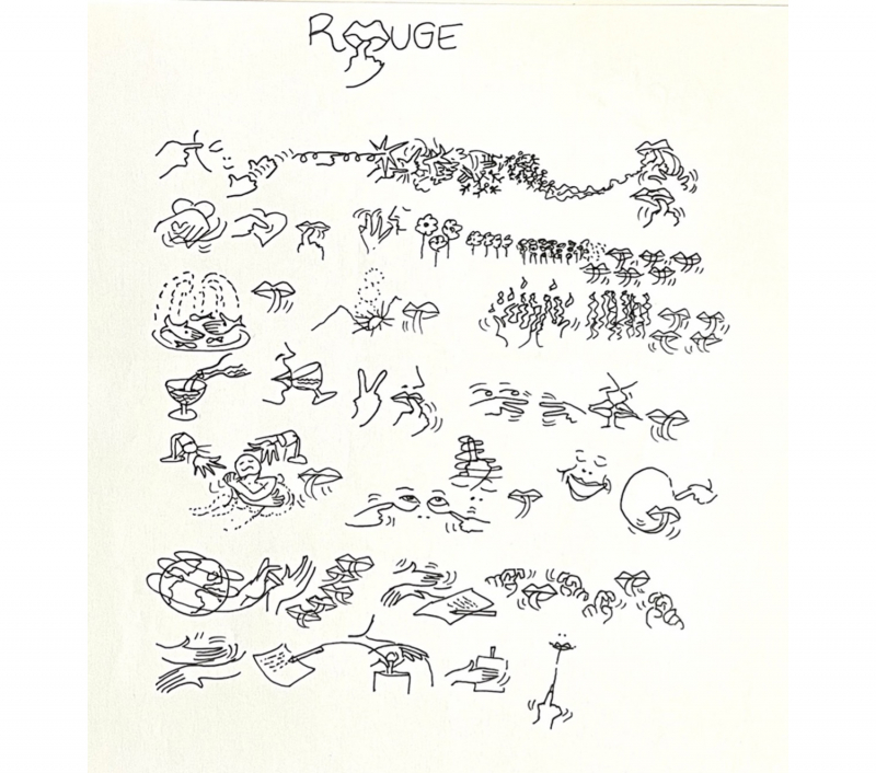 Figure 2. Dessin de Levent Beskardes Rouge (2022)